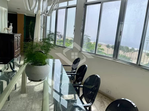 Imagem Alugo apartamento na av Atlantica vista mar com garagem