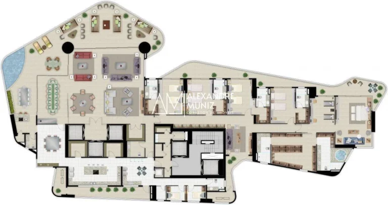 Imagem São Carlos Condominium, apartamentos de luxo no Meireles, Fortaleza-CE.