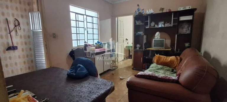 Imagem São 2 Casas, 5 e 3 Cômodos, Principal Térrea, 2 Vagas com portão automático, na Excelente Vila Emílio, Mauá-SP