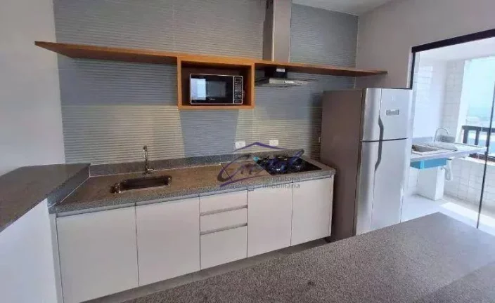 Imagem Apartamento com 2 dormitórios à venda, 72 m² por R$ 745.000,00 - Guilhermina - Praia Grande/SP