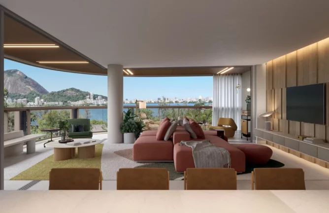 Apartamento com 4 Quartos à Venda, 253 m² em Lagoa - Rio De Janeiro