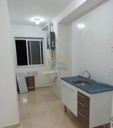 Imagem Apartamento novo, 2 dormitórios, sendo 1 suíte, sala, sacada, cozinha, 2 banheiros, 1 vaga de gara...