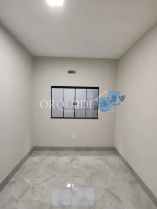 Imagem Imperdível! Casa à venda em Rio Verde-GO, Residencial Gameleira 3 quartos, 1 suíte, 1 sala, 2 vagas de garagem, 103m².