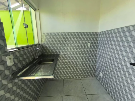 Imagem Casa com 1 Quarto para Alugar, 40 m² em Residencial Lajinha (parque Durval De Barros) - Ibirité