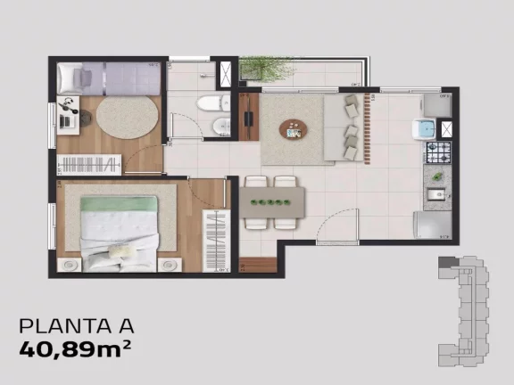 Imagem Vivence Guaianases, apartamento a venda com 2 quartos em Guaianases São Paulo SP