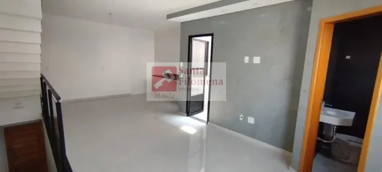 Imagem Sobrado para Venda em Santo André, Jardim das Maravilhas, 2 dormitórios, 2 suítes, 3 banheiros, 3 vagas
