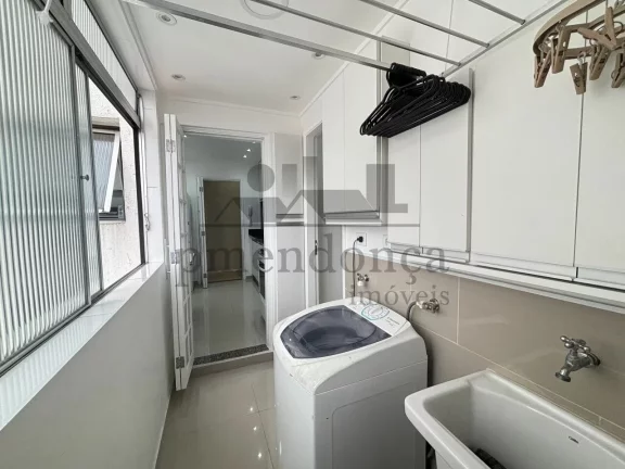 Imagem Lindo apartamento todo reformado com living para 2 ambientes , sacada, 2 dormitórios com armários ...