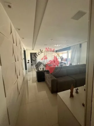 Imagem Apartamento 177m², 3 suítes ,Suíte master com closet e hidro,Sacada gourmet, 3 vagas. bairro Campestre em Santo André
