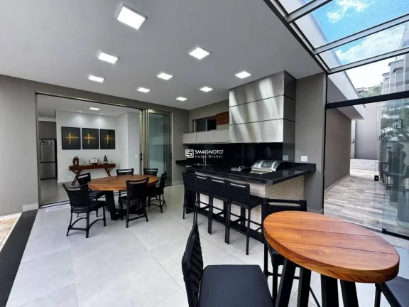 Imagem Sobrado com 3 dormitórios à venda, 350 m² por R$ 3.480.000,00 - Loteamento Residencial Reserva Do Engenho - Piracicaba/SP