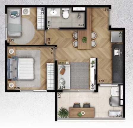 Imagem APARTAMENTO RESIDENCIAL em São Paulo - SP, Pinheiros