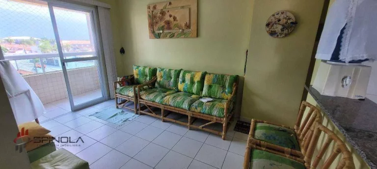 Imagem Apartamento com 1 dormitório à venda, 38 m² por R$ 290.000,00 - Real - Praia Grande/SP