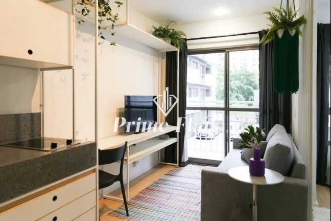 Imagem Flat disponível para locação no Nex One Itaim, com 27m², 1 dormitório e 1 vaga