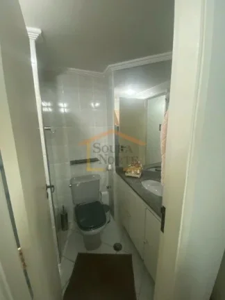Imagem Apto com 3 dormitórios, sendo 1 suíte, sala 2 ambientes com sacada, banheiro social, cozinha, áre...