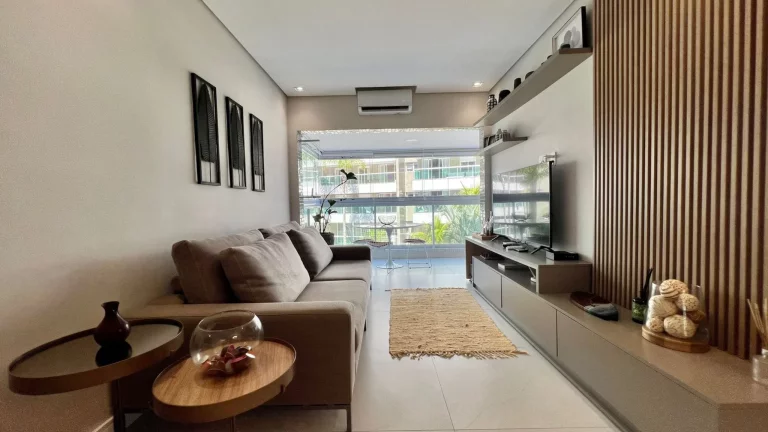 Imagem Apartamento à venda em Riviera de São Lourenço: 2 quartos, 1 suíte, 2 salas, 2 vagas - 87m² de pura sofisticação!
