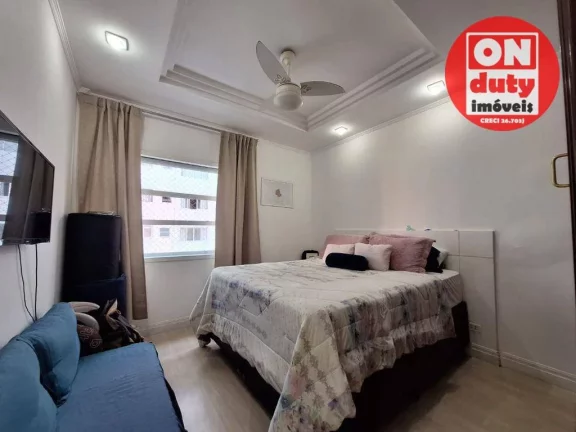 Imagem Apartamento com 2 dormitórios à venda, 80 m² por R$ 360.000,00 - Centro - São Vicente/SP