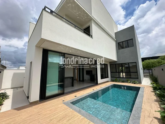 Imagem Casa à venda 3 Quartos, 3 Suites, 4 Vagas, 255M², Parque Tauá, Londrina - PR | CONDOMÍNIO ARAÇARI