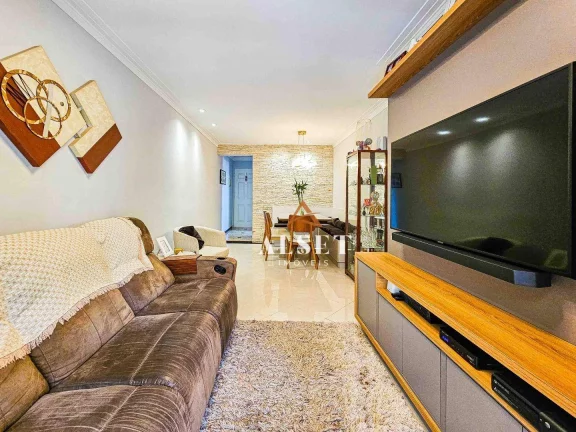 Imagem Apartamento com 3 dormitórios à venda, 73 m² por R$ 680.000,00 - Tatuapé - São Paulo/SP