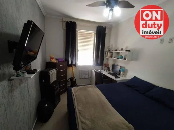 Imagem Apartamento com 1 dormitório à venda, 50 m² por R$ 245.000,00 - Itararé - São Vicente/SP