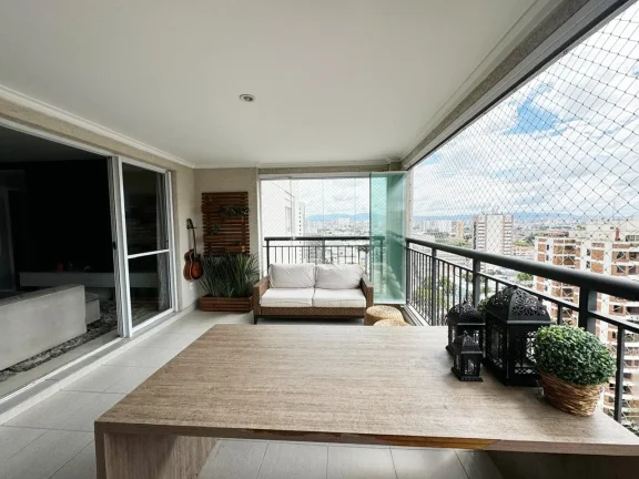 Imagem Apartamento Vila Romana - 94M², 2 Dorms, 1 Suíte, 2 Vagas Demarcadas, Lavabo, Churrasqueira, Academia, Salão de Festas e Jogos.
