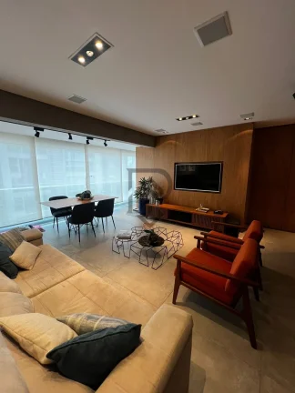 Imagem Apartamento Brooklin, pronto para morar andar alto sala ampliada