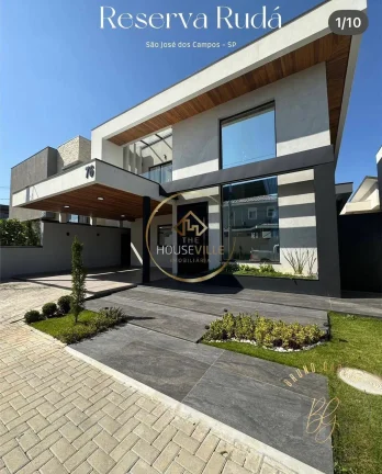 Imagem Casa Sobrado, 4 dormitórios (4 suítes), Bairro da Floresta, Sjc.