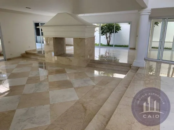 Imagem Casa Alto Padrão para Locação no Tamboré 02, 904m², 4 Suítes, Piscina, SPA