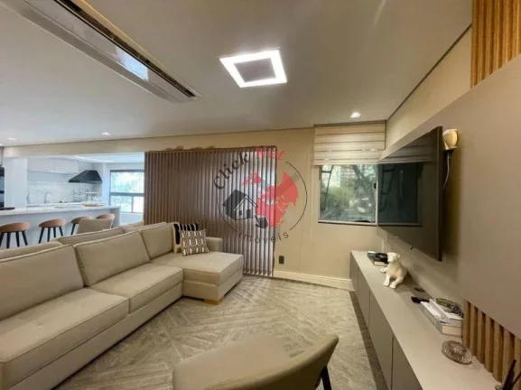 Imagem Ótimo Apartamento com 3 suítes e 3 vagas à venda no bairro Jardim em Santo André