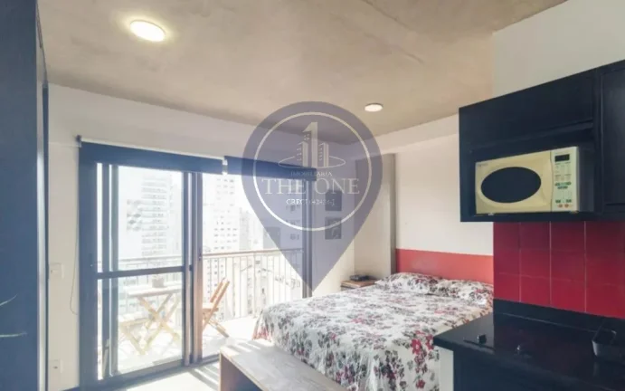 Imagem Studio à venda na República, São Paulo-SP: 1 quarto, 1 banheiro, 28m² de área. Aproveite esta oportunidade!