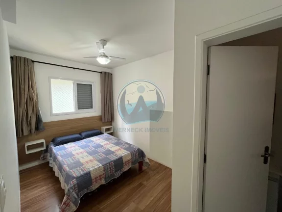Imagem Apartamento mobiliado de 2 quartos à venda no Itaguá, Ubatuba-SP: 1 suíte, 1 sala, 2 banheiros, 1 vaga de garagem, 52,00 m².