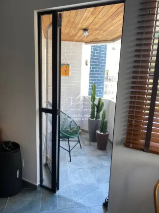 Imagem Imperdível: Apartamento à venda no Guarujá-SP, bairro Jardim Las Palmas, 2 quartos, 2 salas, 2 banheiros, 1 vaga, 69 m²!