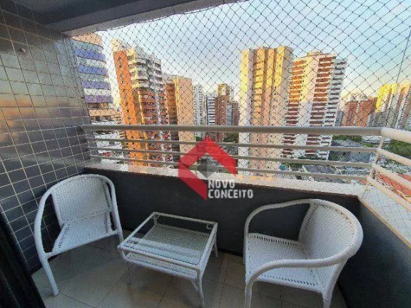Imagem Apartamento com 2 dormitórios à venda, 66 m² por R$ 550.000 - Meireles - Fortaleza/CE