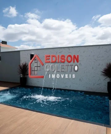 Imagem Casa nova a venda, 3 quartos, piscina, Condominio Residencial Agápe, Campestre em Piracicaba!!