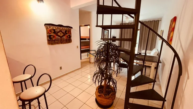 Imagem Cobertura Duplex Praia Grande em Ubatuba-SP com 2 dormitórios,varanda gourmet com churrasqueira