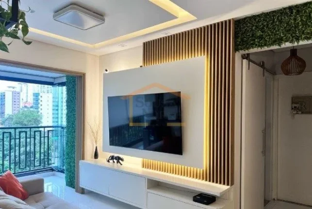Imagem Apartamento 69m², 2 dormitórios, sendo 2 suítes, 1 delas com varanda, sala 2 ambientes, lavabo, v...
