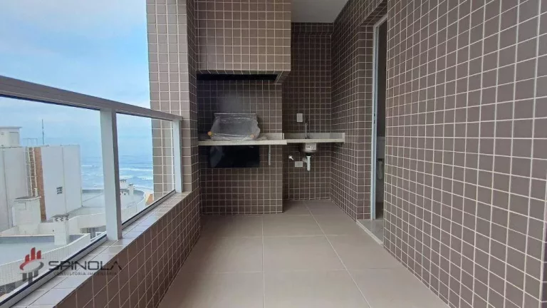 Imagem Apartamento com 1 dormitório à venda, 53 m² por R$ 480.000,00 - Real - Praia Grande/SP