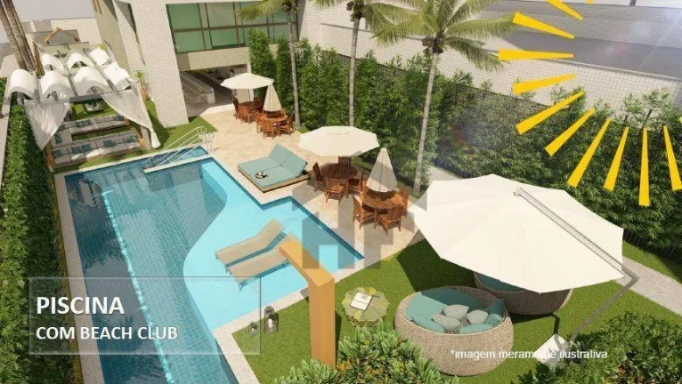Imagem Apartamento de 66,75m² à venda, 3 quartos (1 suíte), localizado em Candeias, Jaboatão dos Guararapes - Pernambuco.