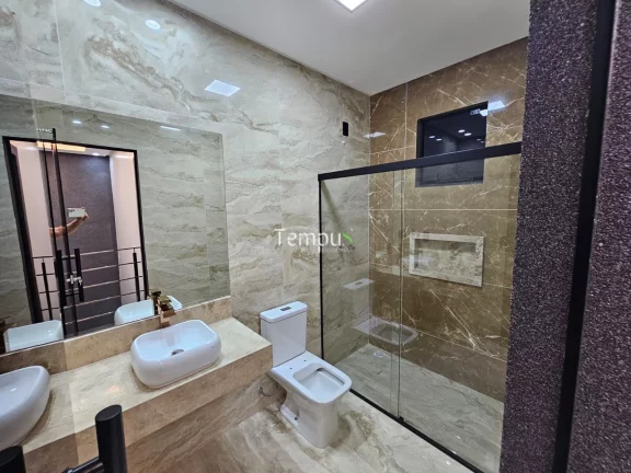 Imagem Sobrado Alto Padrão, 3 Suítes, Piscina com cascata, em Cardoso Continuação, Aparecida de Goiânia/GO
