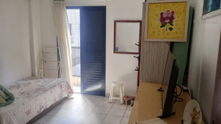 Imagem Apartamento em Praia Grande, Guilhermina, com 1 quarto e sacada, 49m².