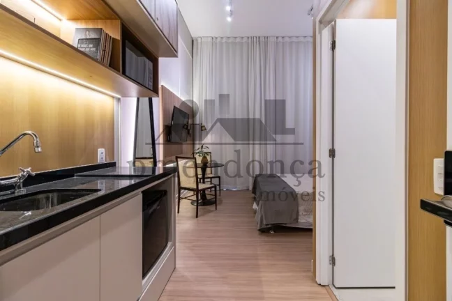 Imagem Pinheiros Studio com 27 M2, 1 quarto totalmente equipado, pronto para morar!