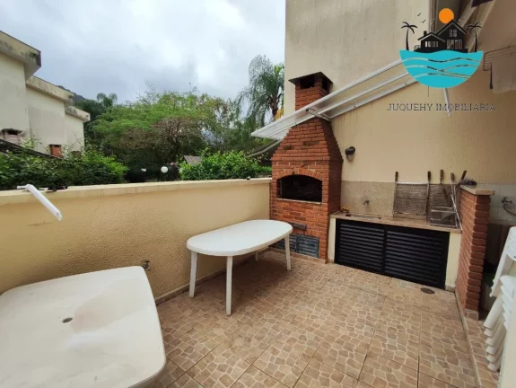 Imagem Casa para Alugar em Juquehy, 4 Quartos, sendo 02 Suítes, serviço de praia, Piscina, max 08 pessoas, 500 metros da praia, | Juquehy Imobiliária