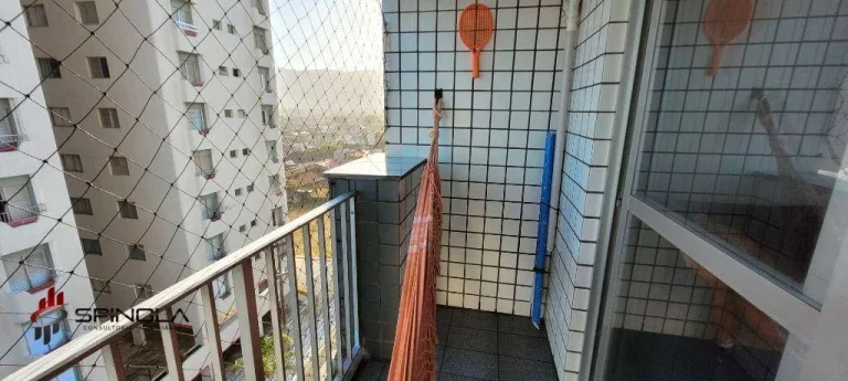 Imagem Apartamento com 1 dormitório à venda, 54 m² por R$ 320.000,00 - Real - Praia Grande/SP