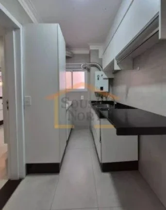 Imagem Apartamento com 114 m² de área útil, composto por 3 dormitórios, sendo 1 suíte com closet, sala...