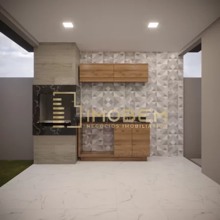Imagem Casa à venda em Sinop - MT no bairro Monte Carlo: 3 quartos, 1 suíte, 1 sala, 2 banheiros, 3 vagas de garagem!