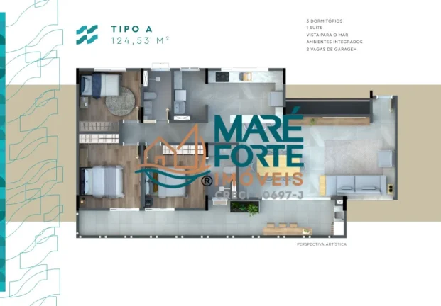 Imagem LANÇAMENTO FRENTE MAR ALTO PADRÃO