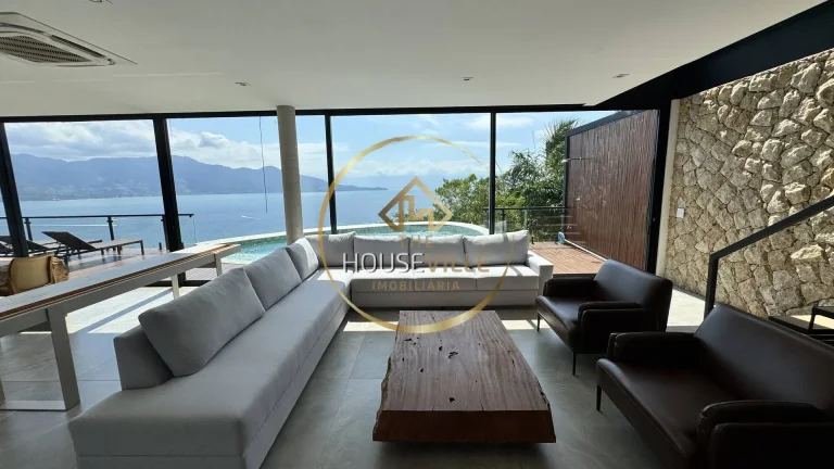 Imagem Casa Sobrado 4 dormitórios ( 4 suítes), 3 vagas, 497m², Ilhabela, SP.