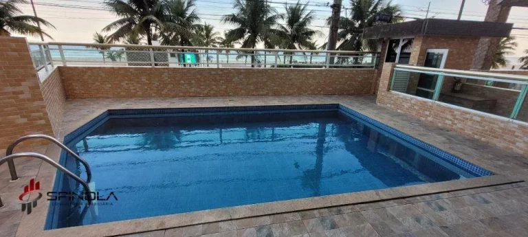 Imagem Apartamento com 1 dormitório à venda, 36 m² por R$ 325.000,00 - Caiçara - Praia Grande/SP