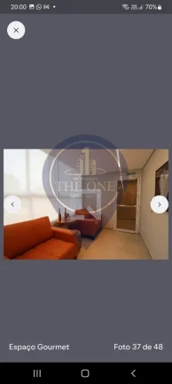 Imagem Apartamento à venda no Tatuapé, São Paulo-SP: 2 quartos, 2 salas, 2 banheiros, 1 vaga de garagem!