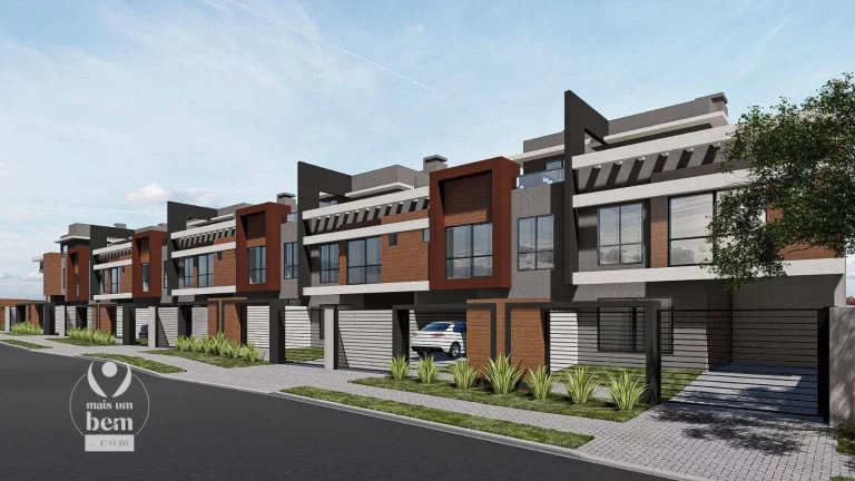 Imagem Sobrado 3 dormitórios à venda, de 111 m² até 130m² por R$1.155.449,35 a R$1.364.352,00 - Portão - Curitiba/PR