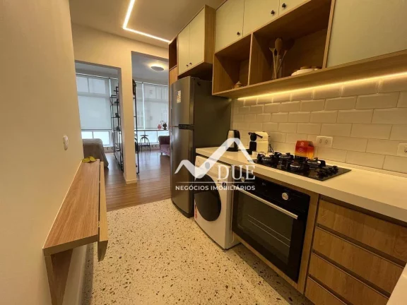 Imagem Apartamento com 1 dormitório à venda, 42 m² por R$ 532.000,00 - Boqueirão - Santos/SP