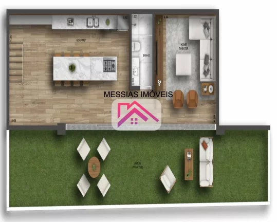 Imagem APARTAMENTOS DE 4 SUITES 5 VAGAS - AETE JARDIM PAULISTA